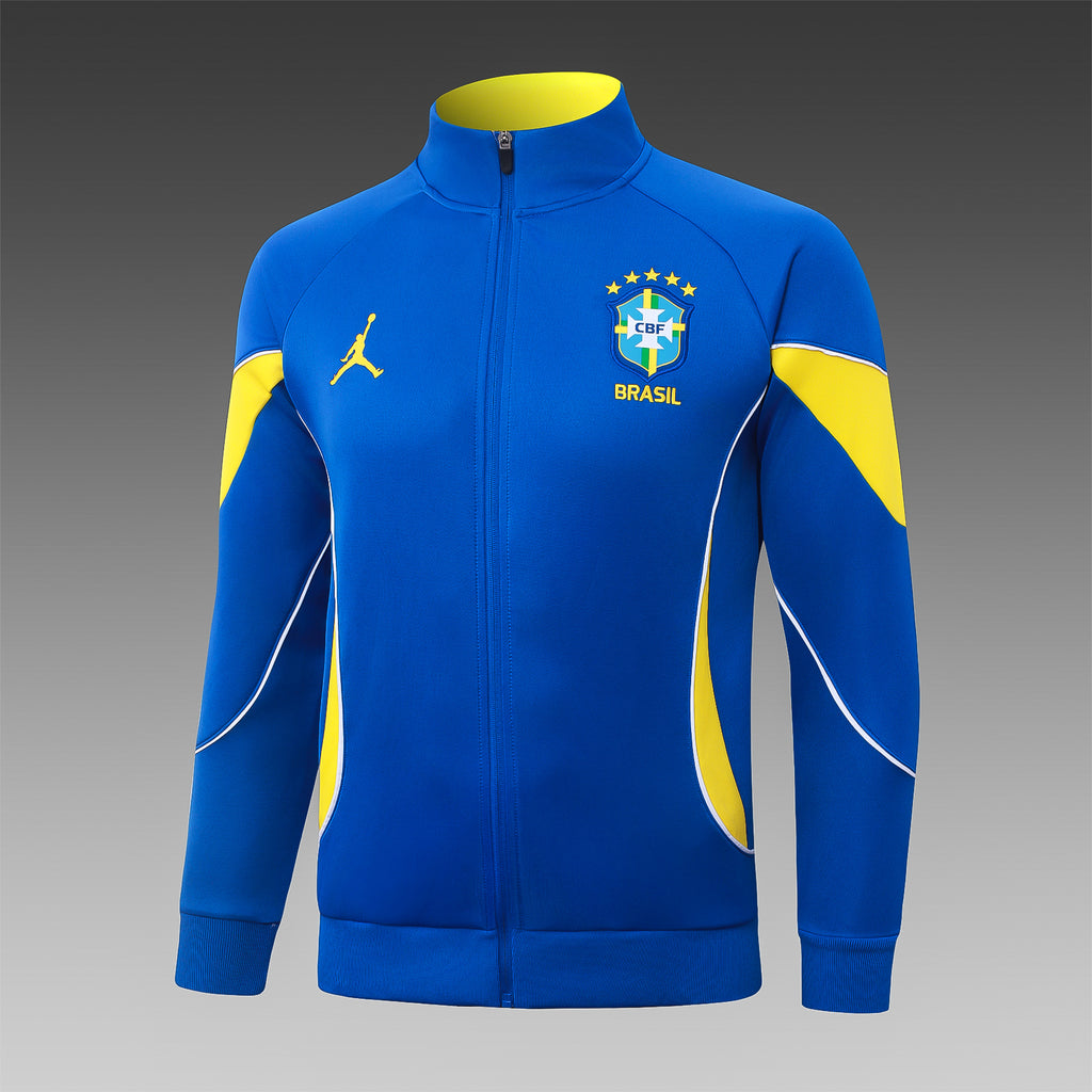 Brazil 2026/27 Blue Jordan Tracksuit  | Adult + Kids Sizes
