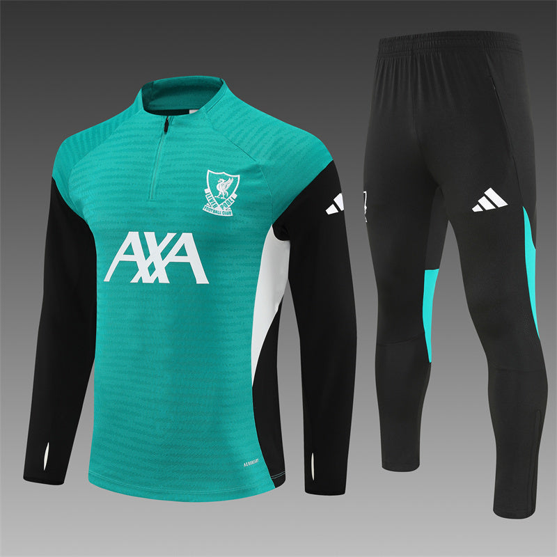 Liverpool FC 2025/26 Teal ¼  Zip Training Set | Adult + Kids Sizes