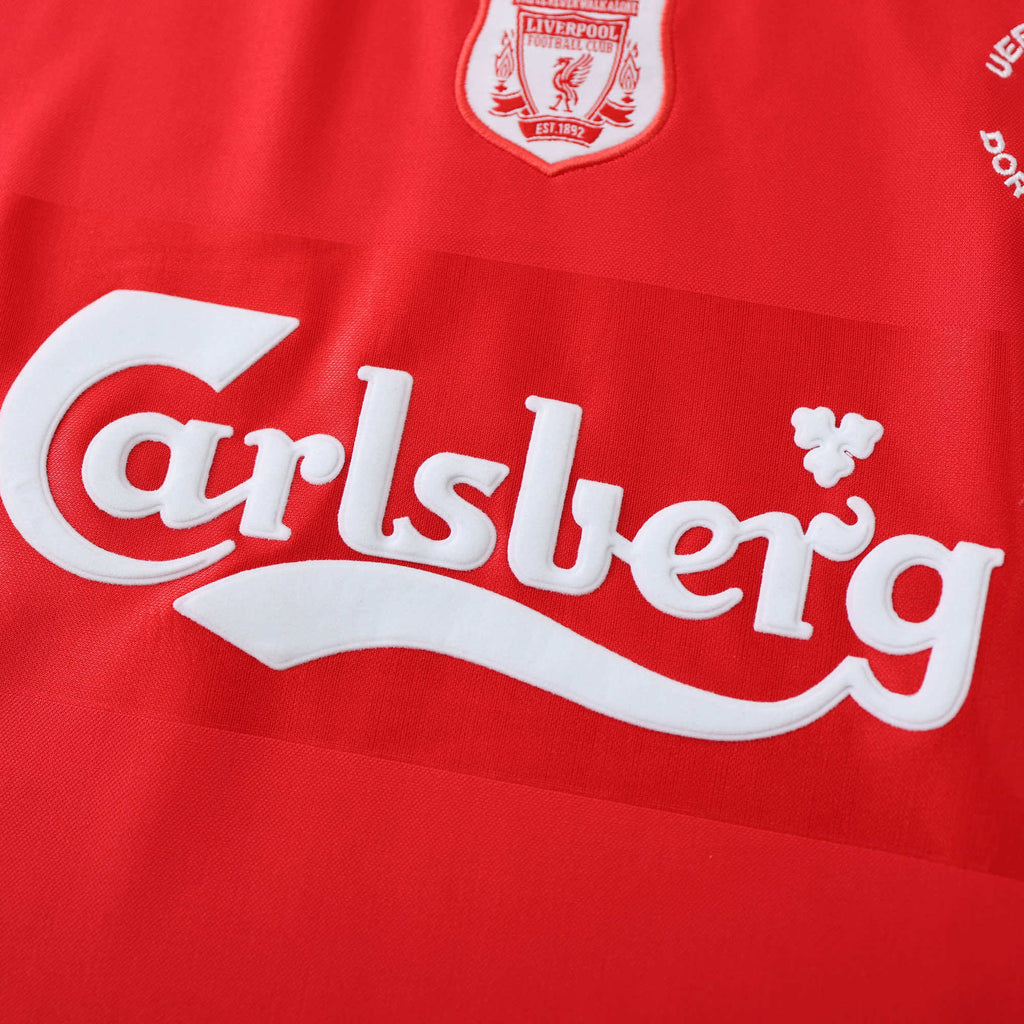Liverpool FC 2001 UEFA Cup Final Home - Retro football kit - view 13