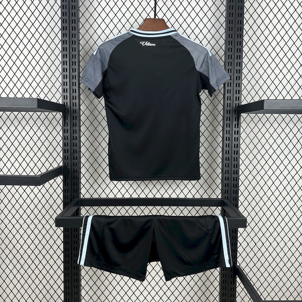 Aston Villa 2025/26 Away - Kid Kit