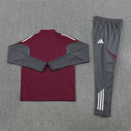 Arsenal 2025/26 Maroon ¼ Zip Training Set | Adult + Kids Sizes