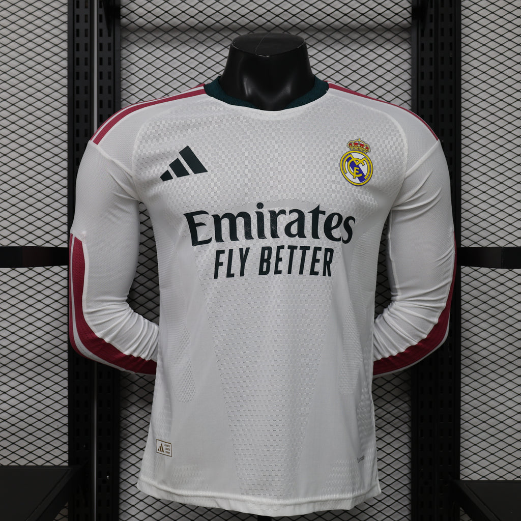 Real Madrid 2026/27 Home Long Sleeve - Player Version