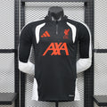 Liverpool FC 2026/27 Black ¼  Zip Player Version Training Top