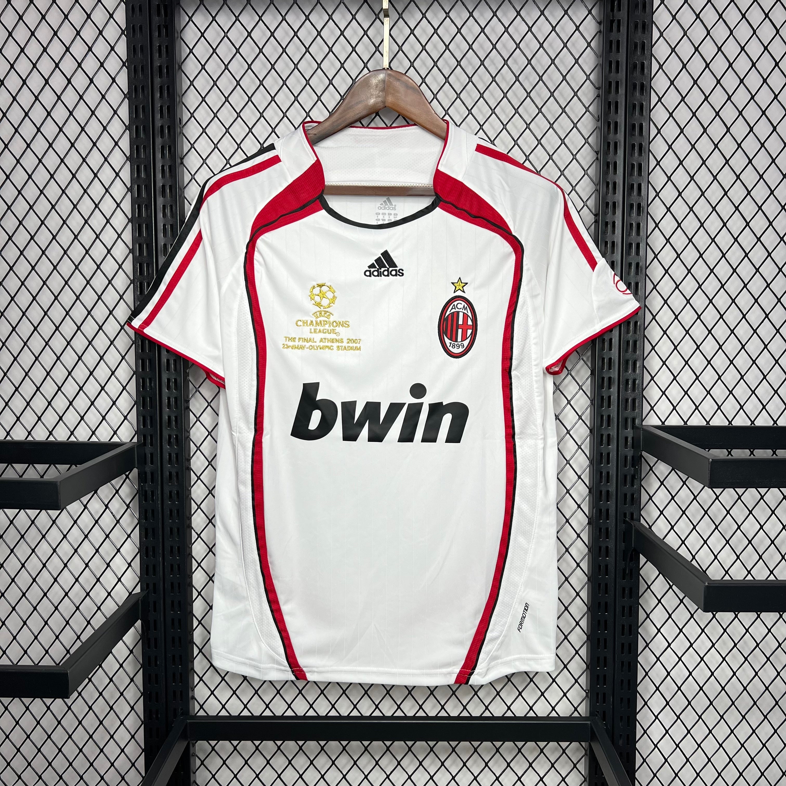 AC Milan 2007 CL Final Athens Away - Retro