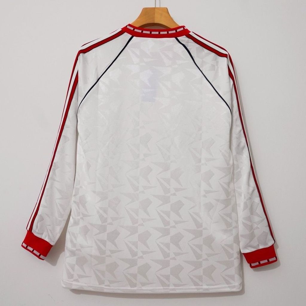Manchester United 1991 European Cup Winners Cup Long Sleeve - Retro