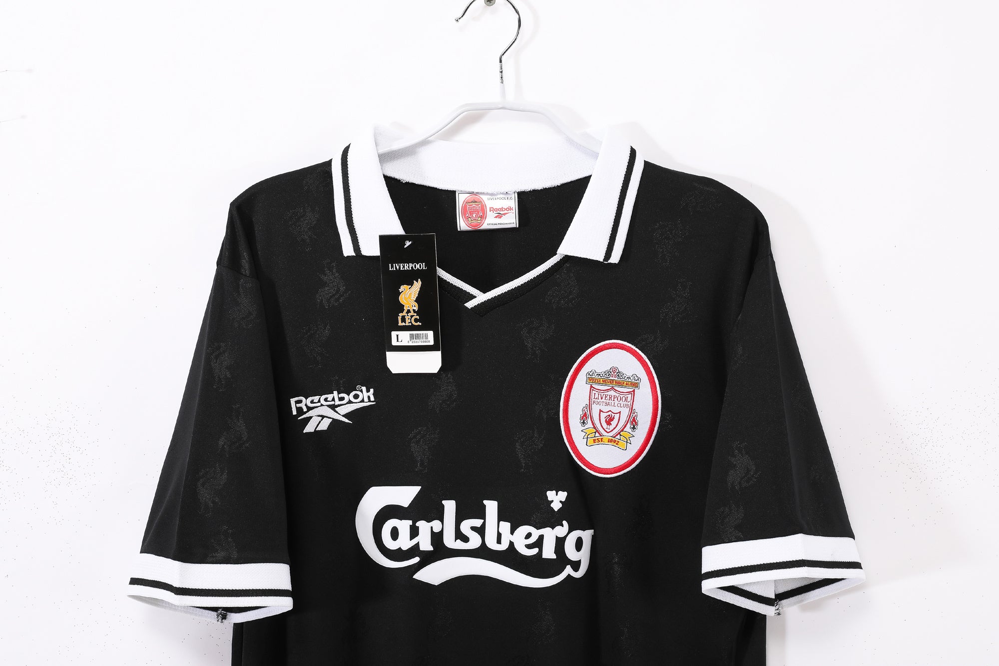 Liverpool FC 1996/98 Blackout Home - Retro