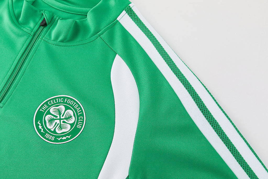 Celtic 2026/27 Green ¼  Zip Training Set