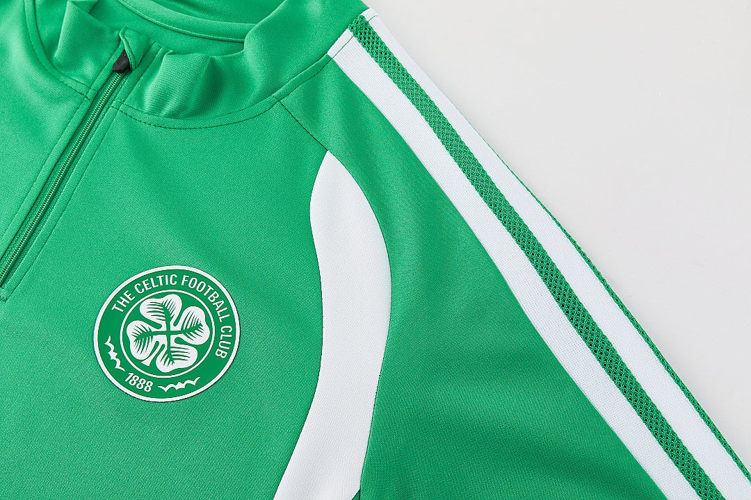Celtic 2026/27 Green ¼  Zip Training Set