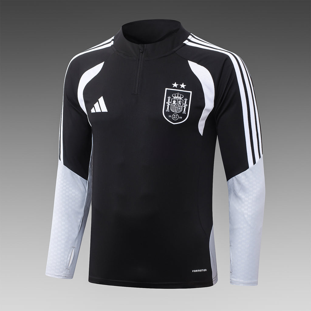 Spain 2026/27 Black ¼  Zip Training Set | Adult + Kids Sizes