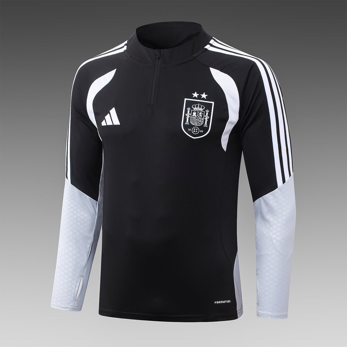 Spain 2026/27 Black ¼  Zip Training Set | Adult + Kids Sizes