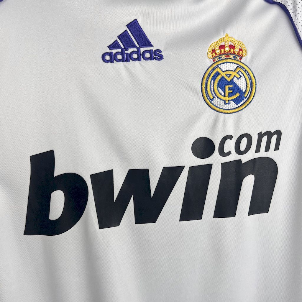 Real Madrid  2007/08 Home - Retro