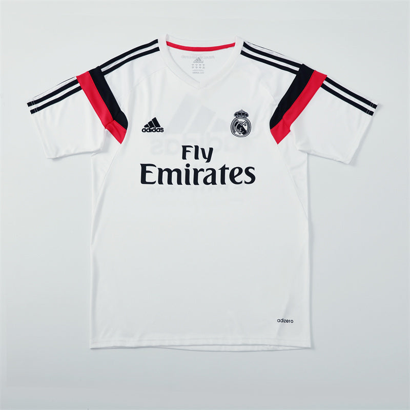 Real Madrid 2014/15 White Retro Training Top
