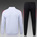 Paris Saint-Germain 2026/27 White/Black Tracksuit  | Adult + Kids Sizes