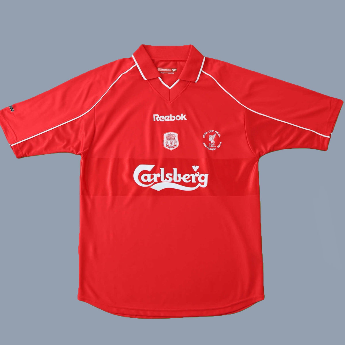 Liverpool FC 2001 UEFA Cup Final Home - Retro football kit - view 1