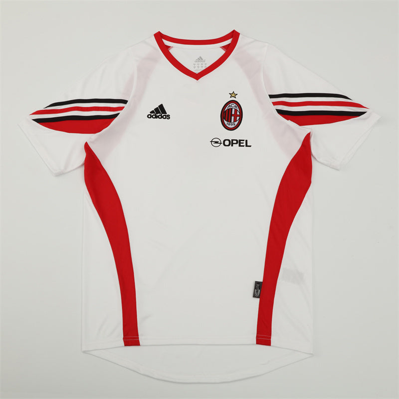AC Milan 2003/04 White Retro Training Top