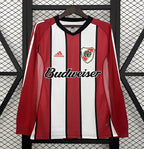 River Plate 2003/04 Home Long Sleeve - Retro