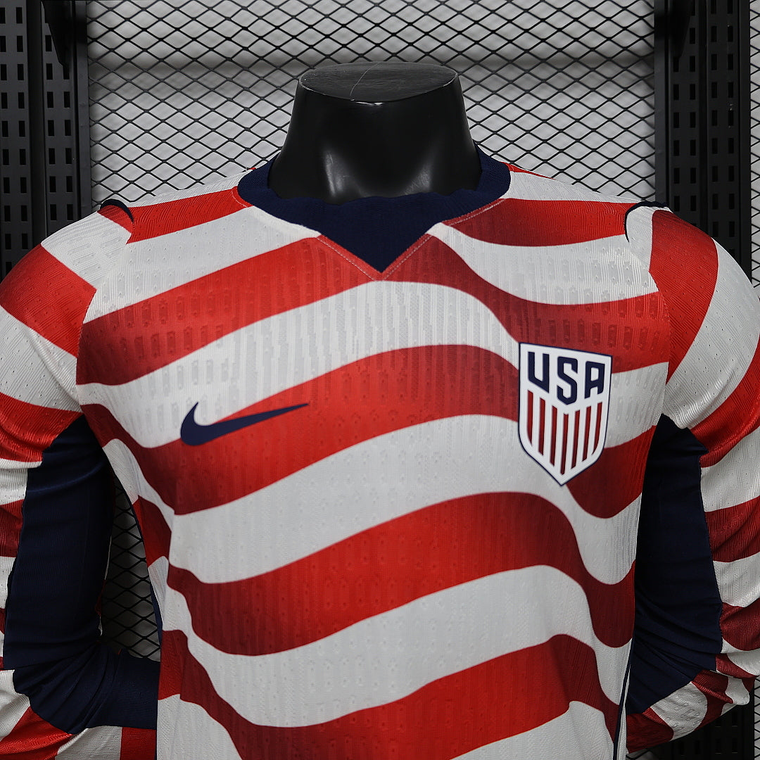 USA 2026 Home Long Sleeve - Player Version