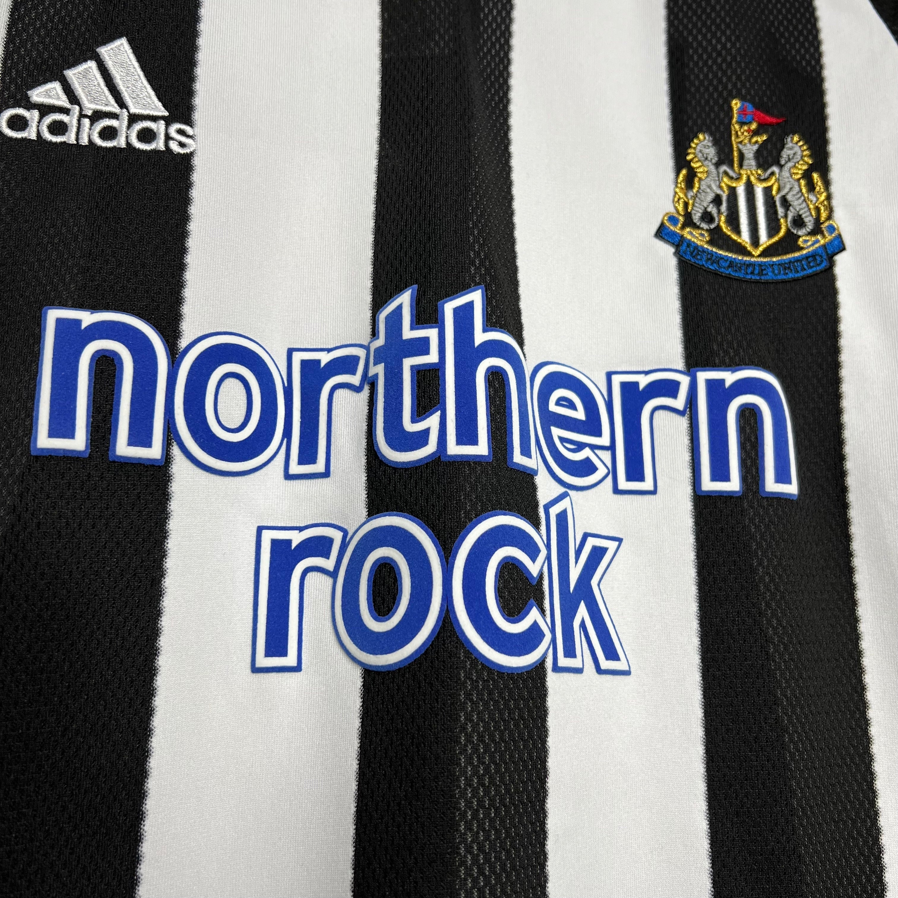 Newcastle United 2003/05 Home Long Sleeve - Retro