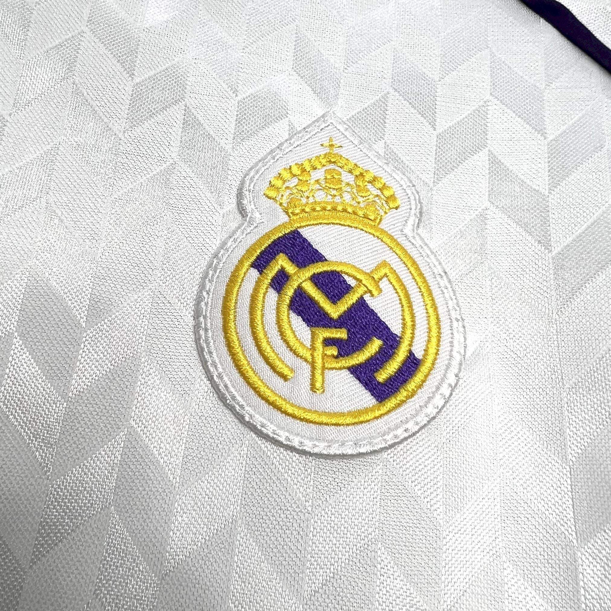 Real Madrid 1988/89 Home - Retro