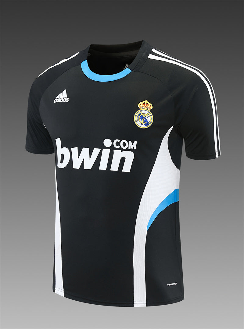Real Madrid 2008/09 Black Retro Training Top