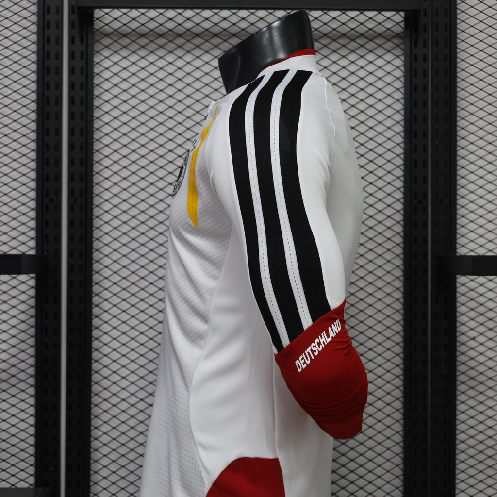 Germany 2026 White ¼  Zip Player Version Training Top