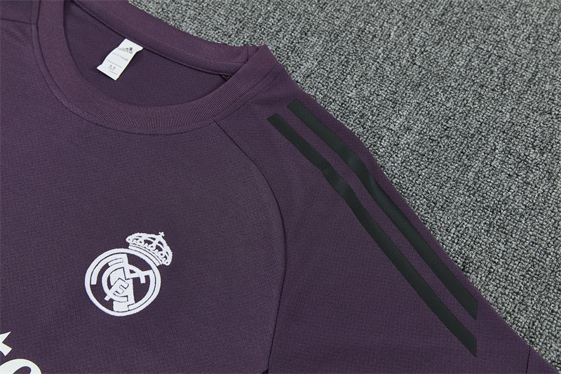 Real Madrid 2025/26 Purple Training Set | Adult + Kids Sizes