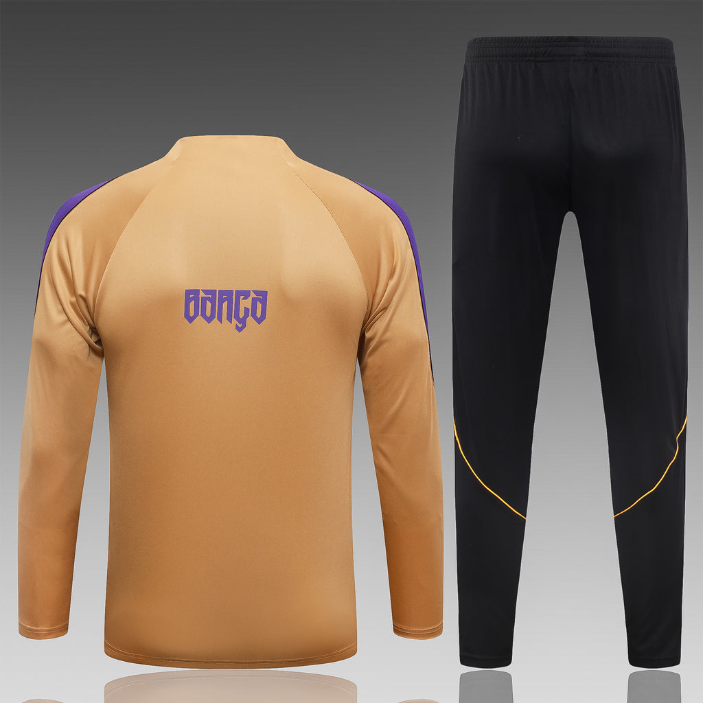 Barcelona 2026/27 Gold ¼ Zip Training Set | Adult + Kids Sizes
