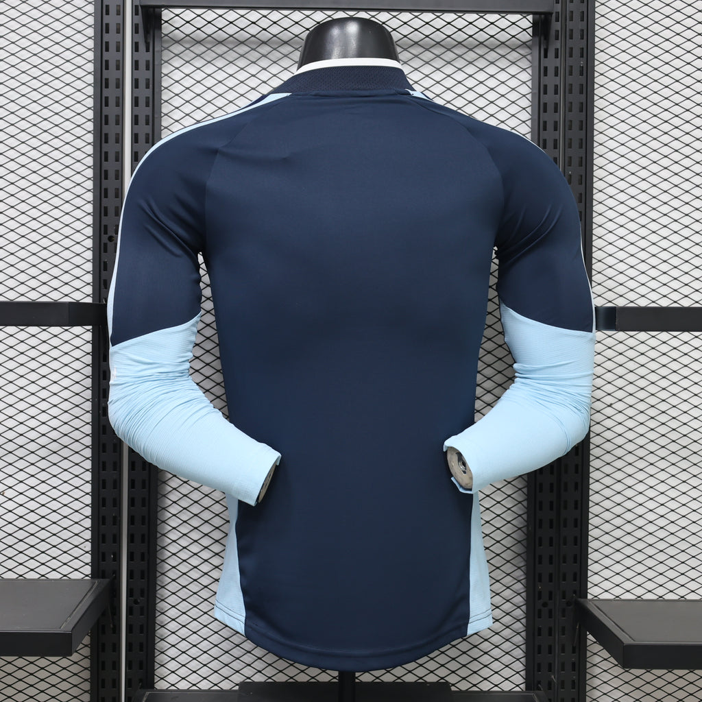 Argentina 2026 Navy ¼  Zip Player Version Training Top