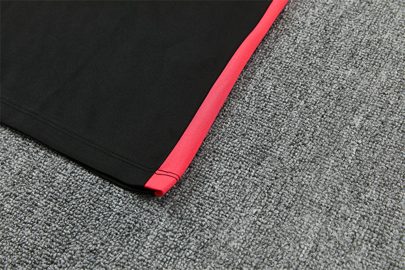Brazil 2026/27 Black/Red Jordan ¼  Zip Training Set | Adult + Kids Sizes