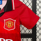 Manchester United 1994/96 Home - Retro Kid Kit