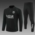 Paris Saint-Germain 2025/26 Black ¼ Zip Training Set | Adult + Kids Sizes