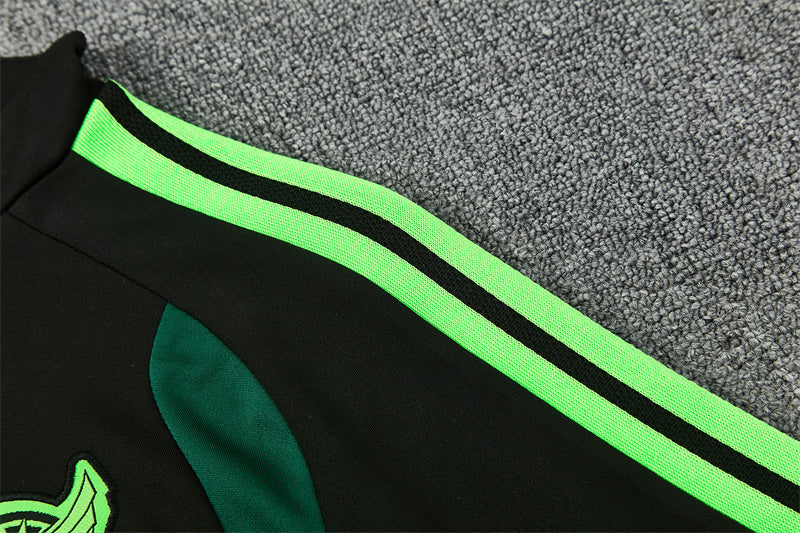 Mexico 2026/27 Black ¼  Zip Training Set | Adult + Kids Sizes