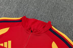 Spain 2026/27 Red/Navy ¼  Zip Training Set | Adult + Kids Sizes