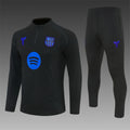 Barcelona 2025/26 Black Kobe ¼ Zip Training Set | Adult + Kids Sizes