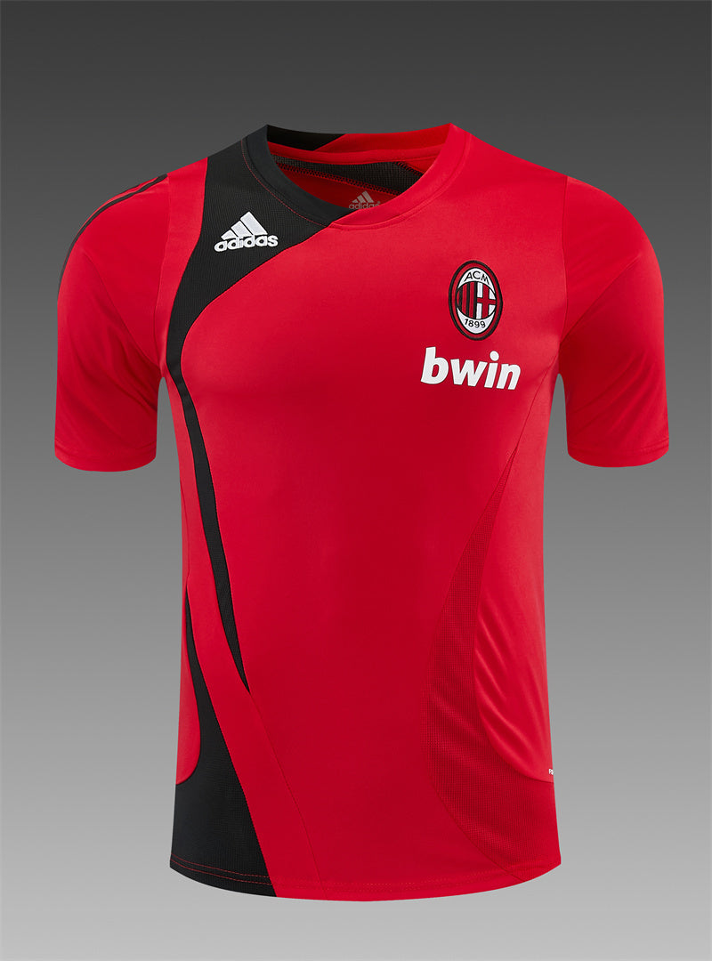AC Milan 2007/08 Red Retro Training Top