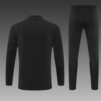 Manchester City 2025/26 Black ¼ Zip Training Set | Adult + Kids Sizes