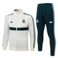 Real Madrid 2026/27 White Dark Green Originals Tracksuit  | Adult + Kids Sizes