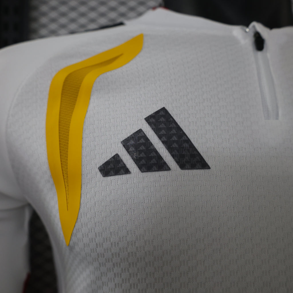Germany 2026 White ¼  Zip Player Version Training Top