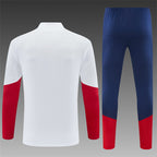 Spain 2026/27 White/Navy ¼  Zip Training Set | Adult + Kids Sizes