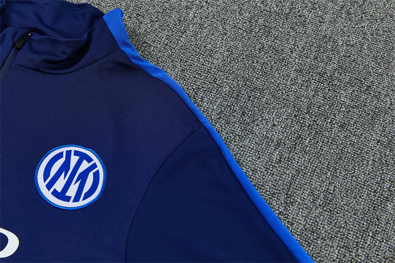 Inter Milan 2026/27 Navy ¼  Zip Training Set | Adult + Kids Sizes