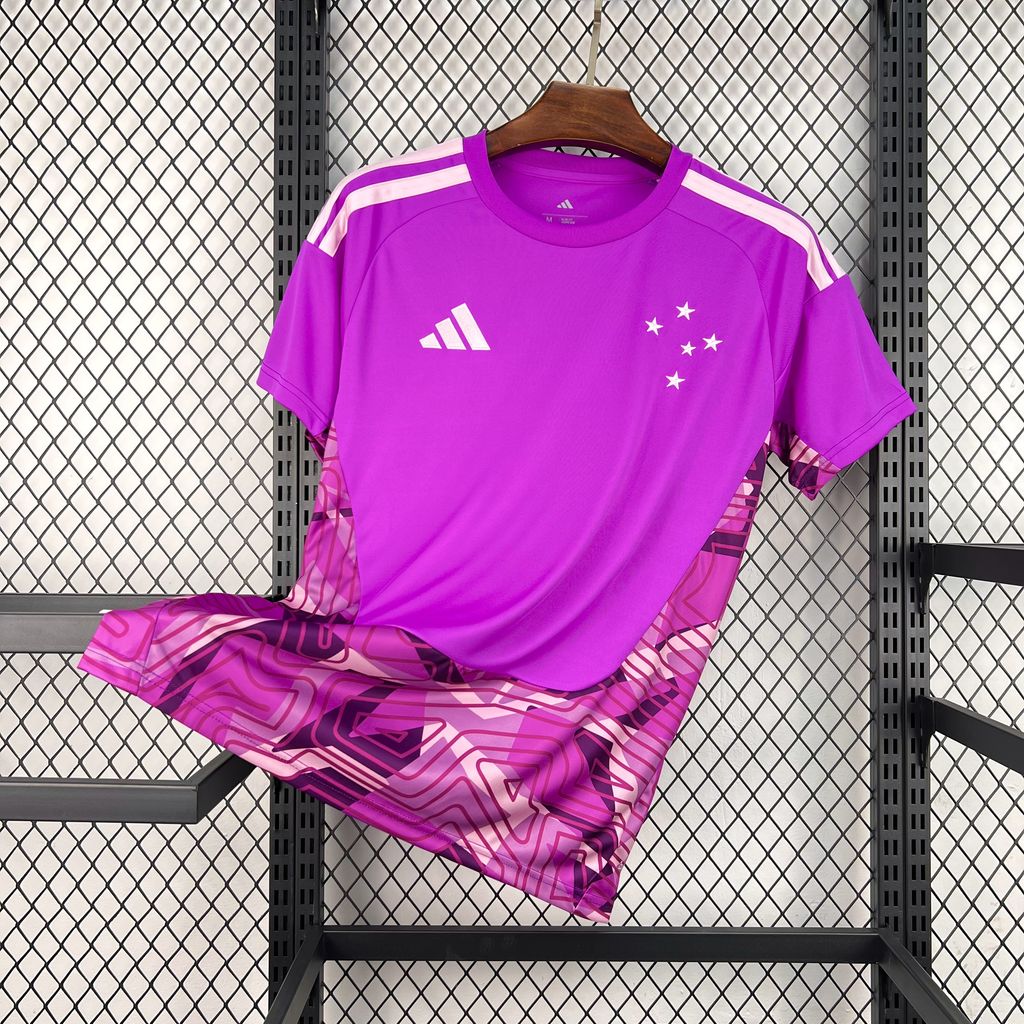 Cruzeiro 2026 Pink Goalkeeper - Fan Version