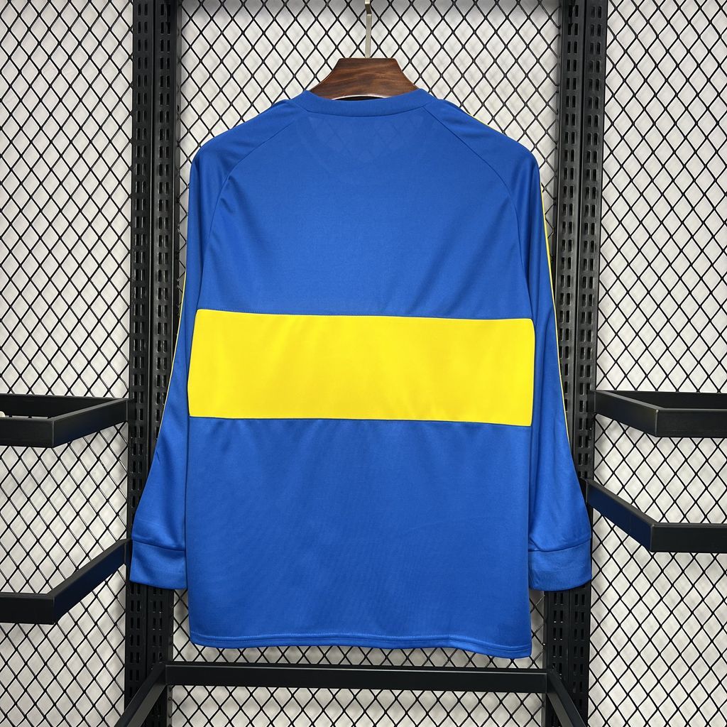 Boca Juniors 1981/82 Home Long Sleeve - Retro