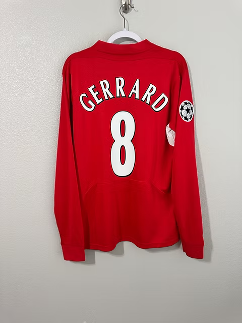 Liverpool FC 2005 CL Final Istanbul Home Long Sleeve - Retro
