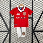 Manchester United 1999/00 Euro Home - Retro Kid Kit
