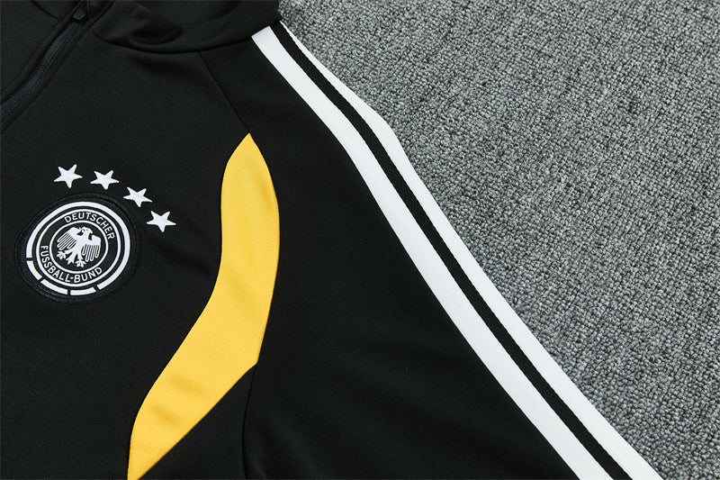 Germany 2026/27 Black ¼  Zip Training Set | Adult + Kids Sizes