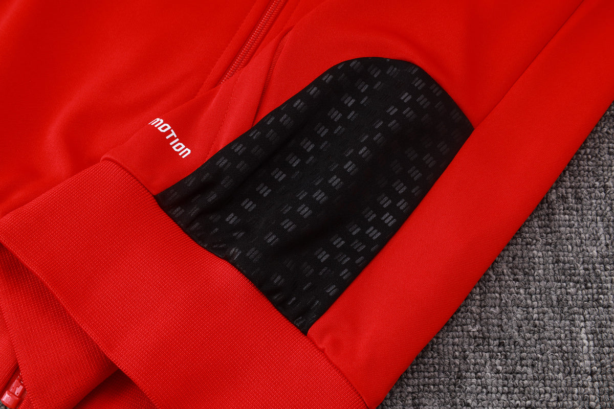 Manchester United 2026/27 Red Black Tracksuit  | Adult + Kids Sizes