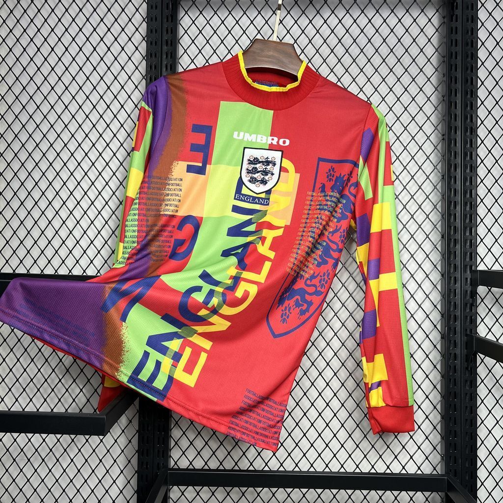 England 1996 Goalkeeper Long Sleeve - Retro