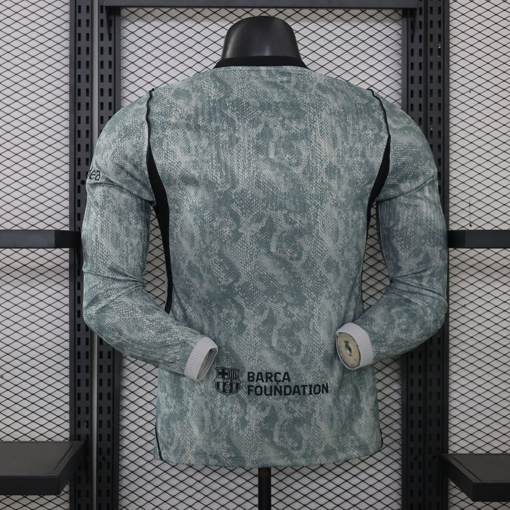 Barcelona 2026/27 Away Goalkeeper Long Sleeve - Player Version
