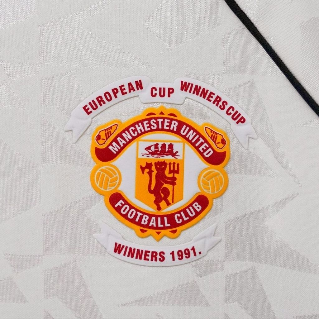 Manchester United 1991 European Cup Winners Cup Long Sleeve - Retro