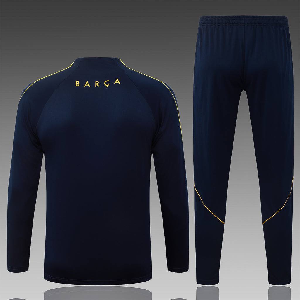 Barcelona 2026/27 Navy ¼ Zip Training Set | Adult + Kids Sizes